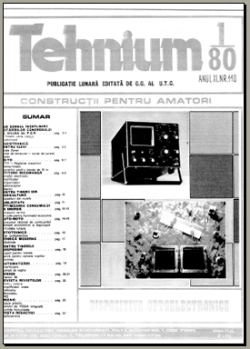 Revista Tehnium, anii '80