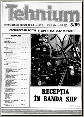 Revista Tehnium, anii '89