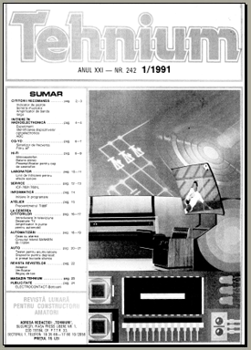 Revista Tehnium, anii '91